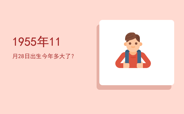 1955年11月28日出生今年多大了?