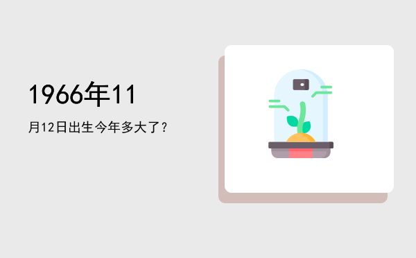 1966年11月12日出生今年多大了?