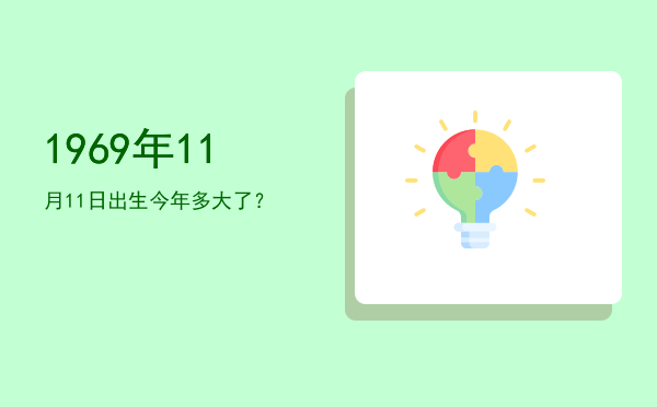 1969年11月11日出生今年多大了?