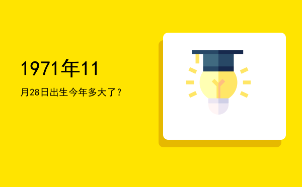 1971年11月28日出生今年多大了?