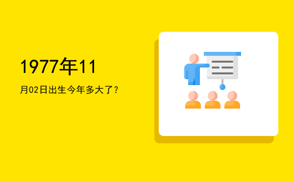 1977年11月02日出生今年多大了?