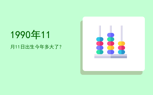 1990年11月11日出生今年多大了?