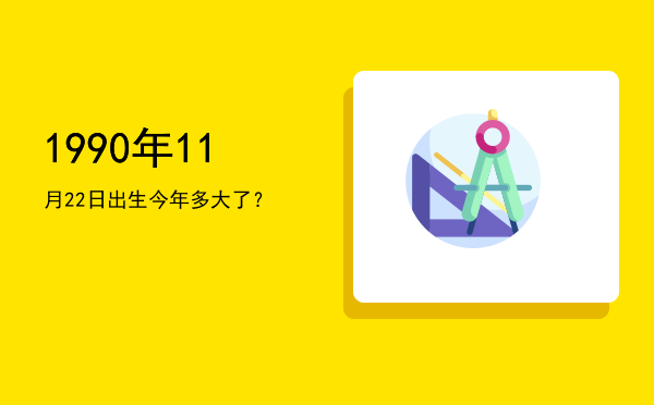 1990年11月22日出生今年多大了?