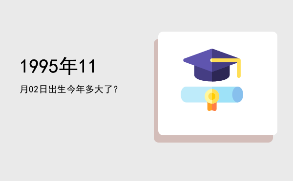 1995年11月02日出生今年多大了?