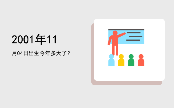 2001年11月04日出生今年多大了?