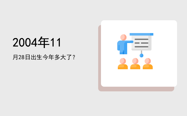2004年11月28日出生今年多大了?