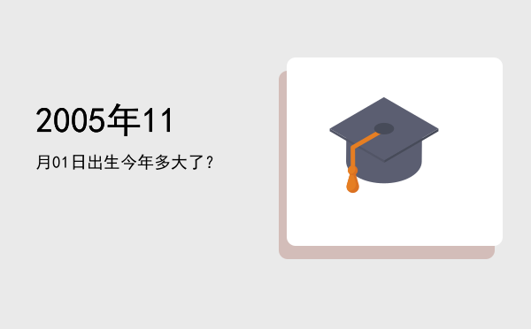 2005年11月01日出生今年多大了?