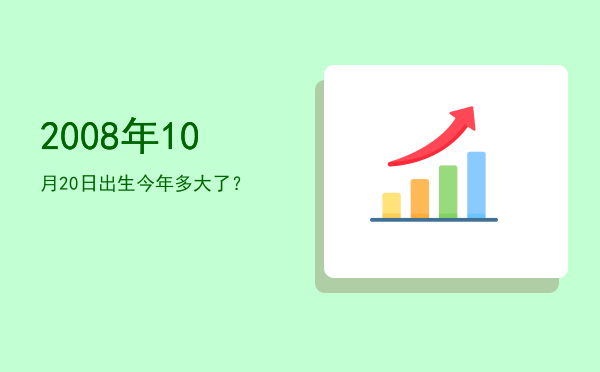 2008年10月20日出生今年多大了?