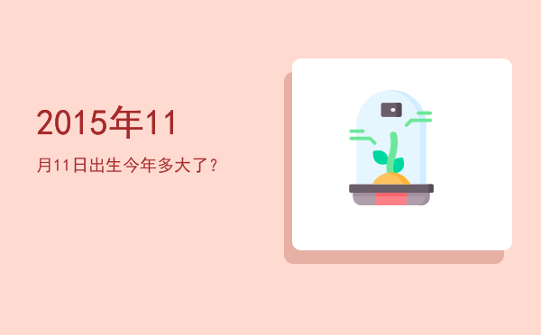 2015年11月11日出生今年多大了?