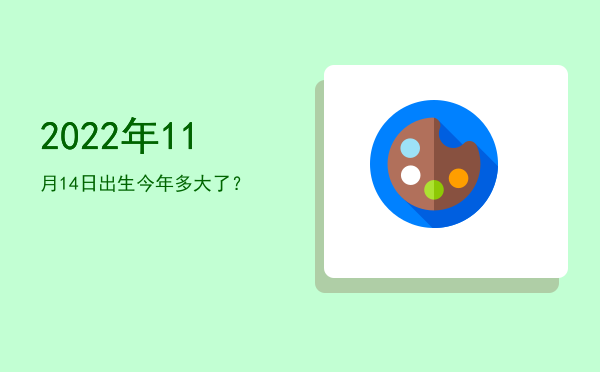 2022年11月14日出生今年多大了?