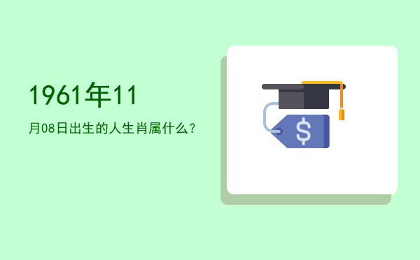 1961年11月08日出生的人生肖属什么?