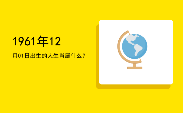 1961年12月01日出生的人生肖属什么?