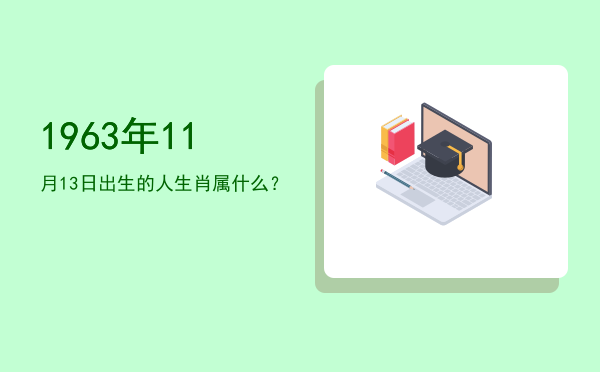 1963年11月13日出生的人生肖属什么?