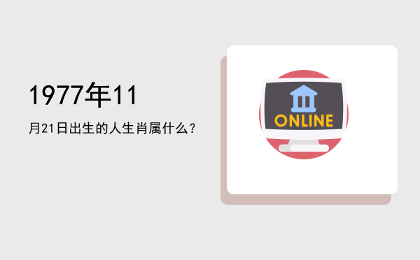 1977年11月21日出生的人生肖属什么?