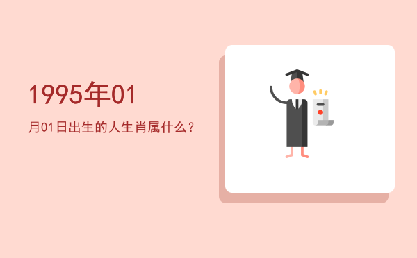 1995年01月01日出生的人生肖属什么?