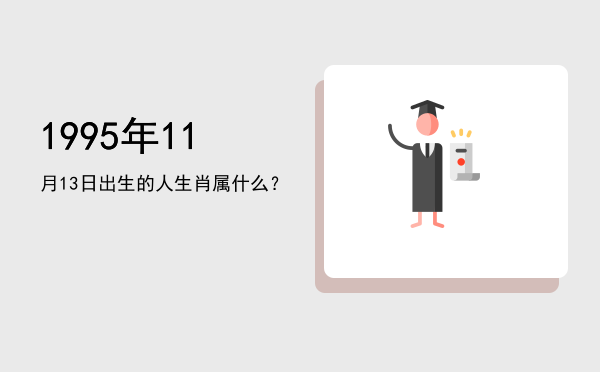 1995年11月13日出生的人生肖属什么?
