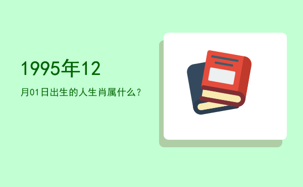 1995年12月01日出生的人生肖属什么?