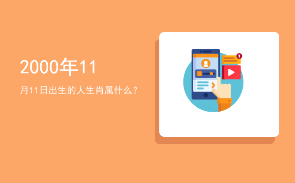 2000年11月11日出生的人生肖属什么?