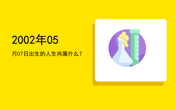 2002年05月07日出生的人生肖属什么?