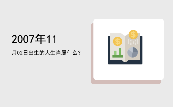 2007年11月02日出生的人生肖属什么?