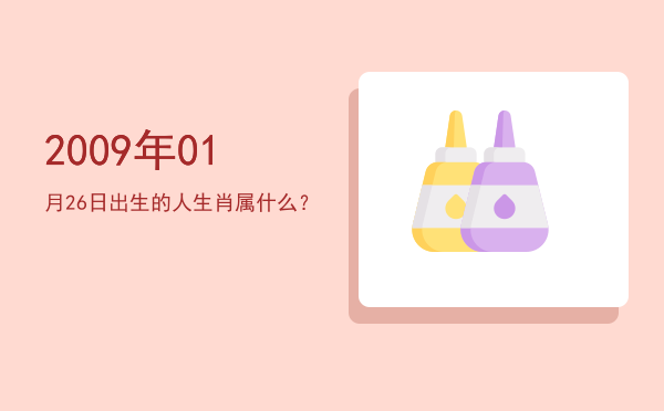 2009年01月26日出生的人生肖属什么?