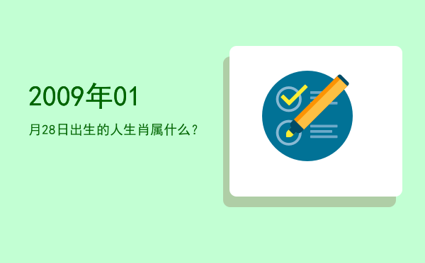 2009年01月28日出生的人生肖属什么?