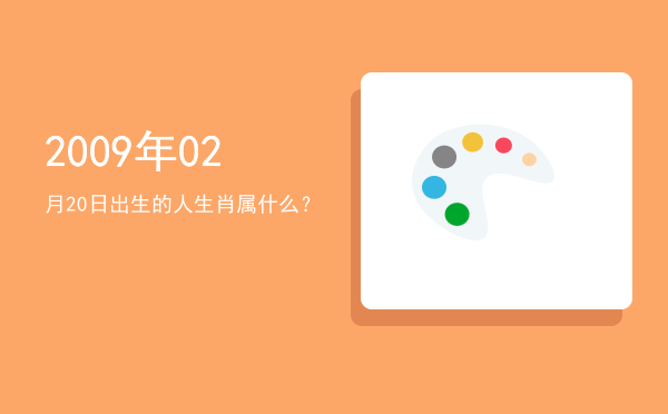 2009年02月20日出生的人生肖属什么?