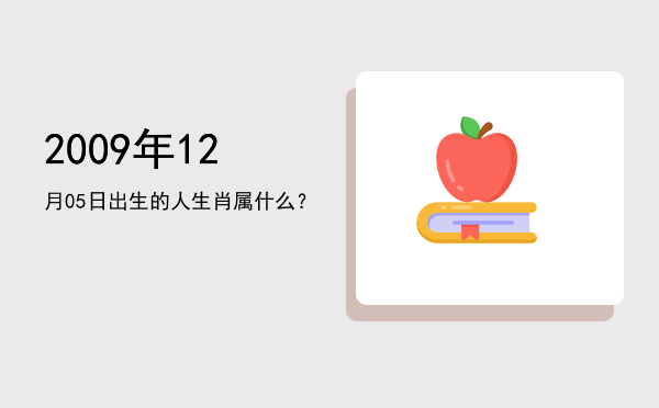 2009年12月05日出生的人生肖属什么?