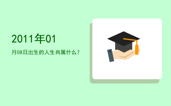 2011年01月08日出生的人生肖属什么?