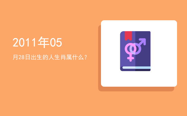 2011年05月28日出生的人生肖属什么?