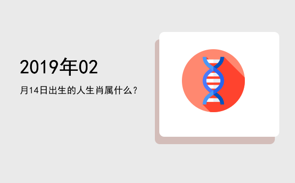 2019年02月14日出生的人生肖属什么?