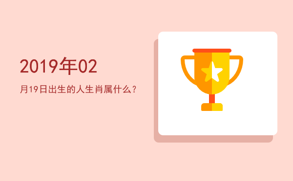 2019年02月19日出生的人生肖属什么?