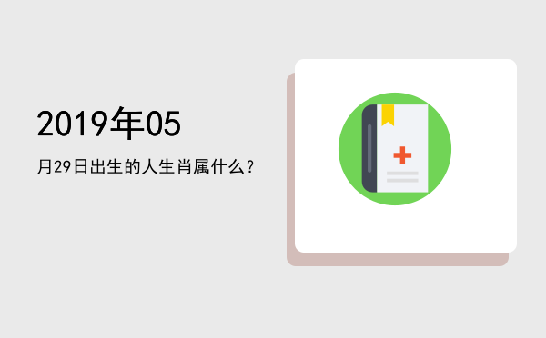 2019年05月29日出生的人生肖属什么?