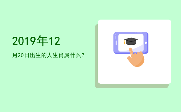 2019年12月20日出生的人生肖属什么?