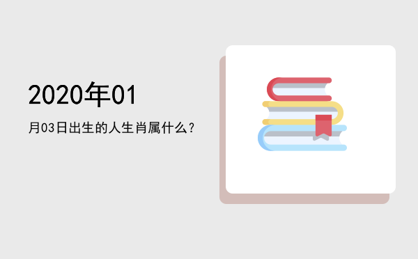 2020年01月03日出生的人生肖属什么?