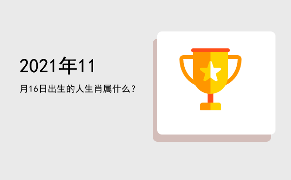 2021年11月16日出生的人生肖属什么?