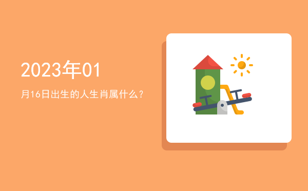 2023年01月16日出生的人生肖属什么?