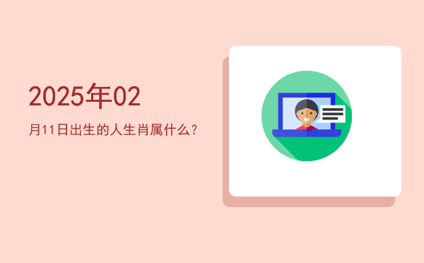 2025年02月11日出生的人生肖属什么?